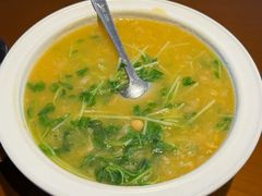 自制豆汤冒蔬菜-尼岔湖北小馆(月坛北街店)