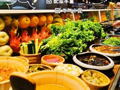 自助取餐区-梨花自助烤肉(天河城店)