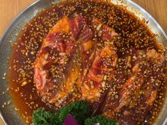 -明洞阿姨·韩式酱蟹烤肉·创意料理(三元桥店)