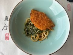 雪菜竹笋丝乌冬面-慈云斋·24节气素食