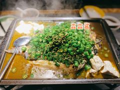 鲜青椒烤鱼-探鱼·鲜青椒爽麻烤鱼(广州花都来又来店)