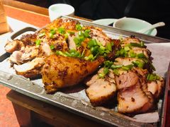 绿茶烤鸡烤肉合拼-绿茶餐厅(蓝色港湾店)