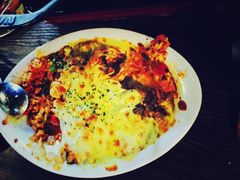 辣白菜焗饭-MI WU FACTORY米屋美食工厂餐厅(绿地店)