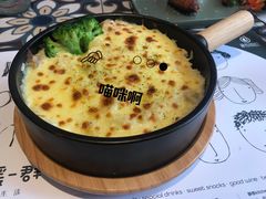 鲜虾菠萝鸡肉焗饭-静香HOUSE·全时段融合餐厅(七星欢乐颂店)