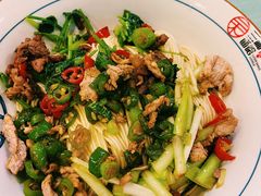 小炒黄牛肉干拌面-刘氏三和面馆