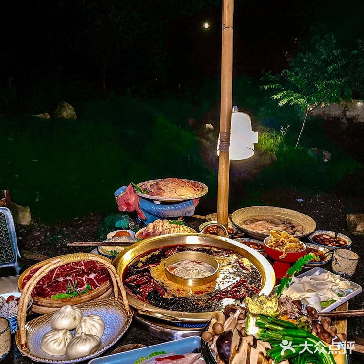 🔥南山山顶火锅！帐篷观景位+禅意日落绝了