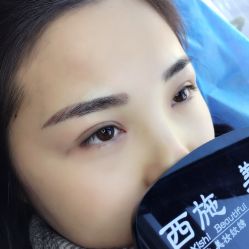 点击看大图 -西施无菌半永久纹绣眉眼影唇轻增发纹发际线