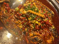 -探鱼·鲜青椒爽麻烤鱼(中天广场店)