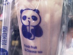 芋泥啵啵绿茶-茶百道(长龙店)