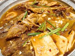 -东来菜馆•手抓海鲜家常菜•海鲜锅贴(鸽子窝店)