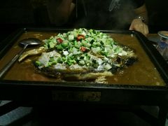 -探鱼·鲜青椒爽麻烤鱼(广州花都来又来店)