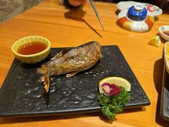 香鱼盐烤-大岛日本料理铁板烧(南通大饭店)
