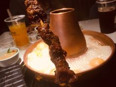 热气羊肉串-京韵胡同·酱香羊蝎子火锅涮肉(长寿路店)