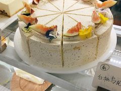 白桃乌龙奶油蛋糕-dokidoki