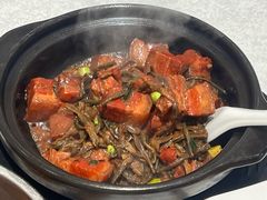 豆角干焖五花肉-大欢喜饭店(江怡路店)