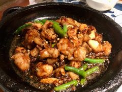 酱爆石锅蛙-绿茶餐厅(王府井永宁门店)