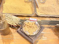 沙枣打糕-沙州食驿·非遗小吃夜市