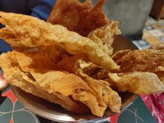 油炸豆皮-南城十里潮汕鲜牛火锅·鲜虾生滚粥(融汇老商埠店)