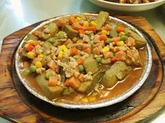 铁板秘制豆腐-鑫悦楼煎蟹·16年海鲜大排档