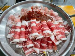 五花肉肥牛三吃锅-韩食汇