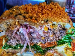 芝士瀑布汉堡-Lets burger非常汉堡·环球风味(蓝色港湾店)