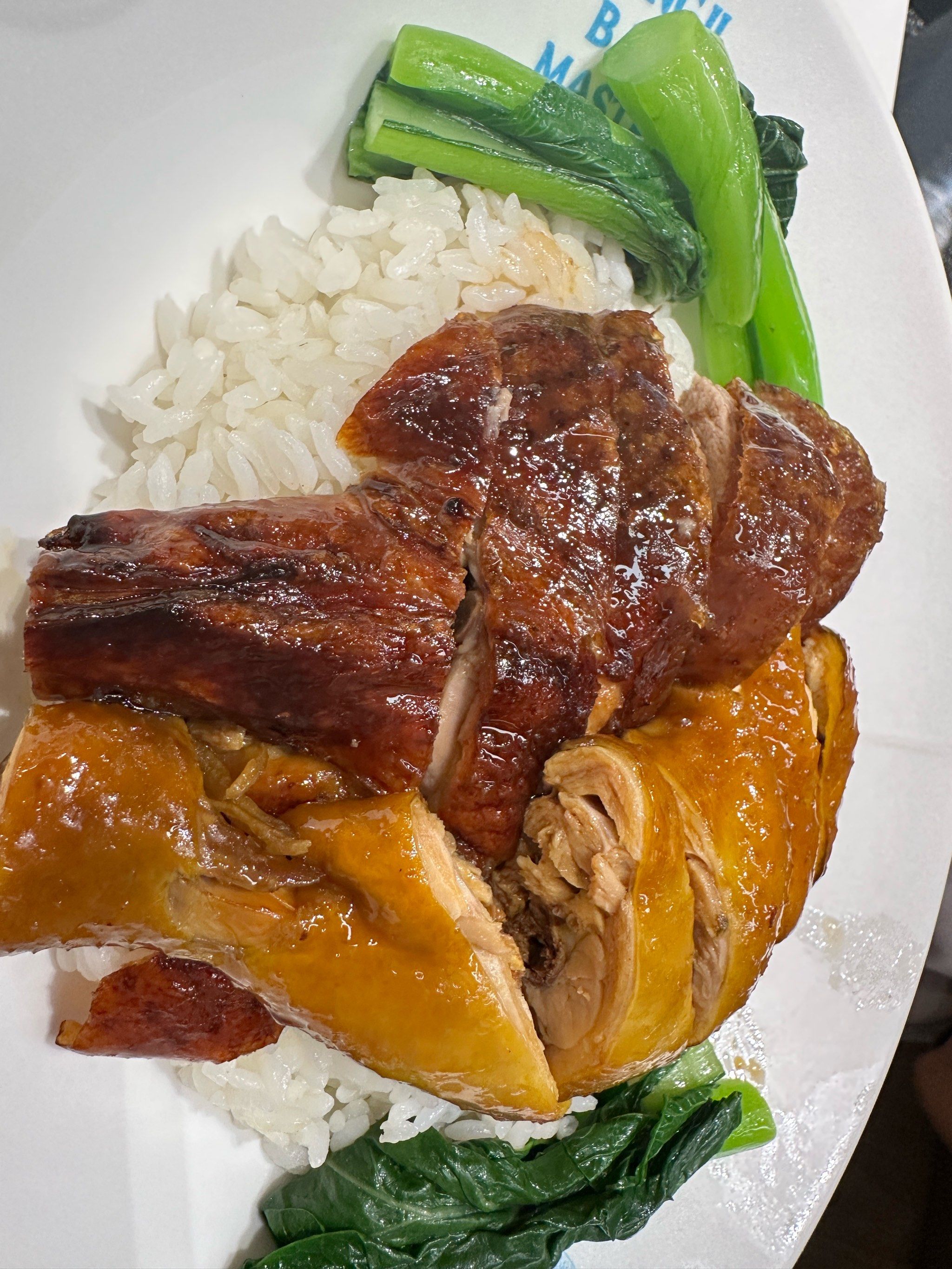 一个吃简餐的地方,烧鹅烧鸭很好吃,叉烧一般,米饭一般,盖浇饭的另类