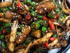 铁板鱿鱼-八张桌子(老店)