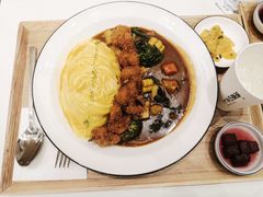 炸鸡块咖喱蛋包饭套餐-池奈·咖喱蛋包饭(熙地港店)