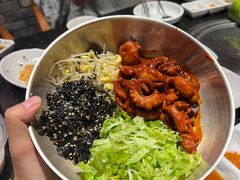 章鱼拌饭-土大力韩国烤肉料理(开封龙亭店)