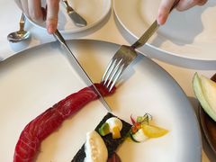 挪威烟熏三文鱼水晶黄瓜香槟奶油-福楼法餐厅FLO