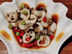 -东来菜馆•手抓海鲜家常菜•海鲜锅贴(鸽子窝店)