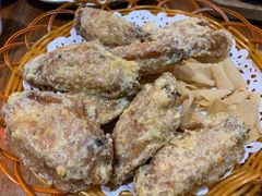 咸蛋黄焗鸡翼-南记食粥坊·宵夜大排档(莲花总店)