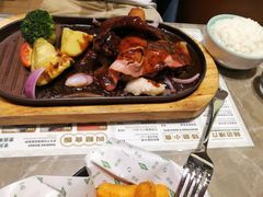 铁板大什扒-鬆啲茶餐厅(松山湖万科店)