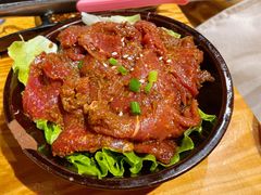 秘制香辣牛肉-胖记烤肉(江汉路店)
