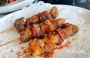 Bamboo Skewer Yak Meat