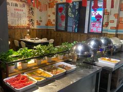 自助取餐区-蛙鱼道美蛙鱼自助火锅(新耍都店)