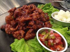 韩式辣子鸡-MI WU FACTORY米屋美食工厂餐厅(绿地店)