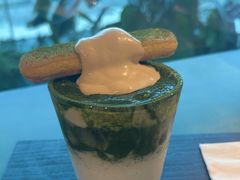 青苔浓抹拿铁（提拉米苏）-luutosa  cafe & tea 鹿兔山