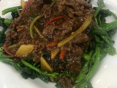 牛肉芥蓝炒饭-潮道鱼仔店·潮汕味(长兴路店)