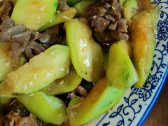 丝瓜炒鹅杂-下村新强记烧鹅店