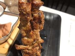 热气羊肉串-京韵胡同·酱香羊蝎子火锅涮肉(长寿路店)
