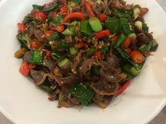 白椒炒鸡杂-湘德楼(德胜门外大街店)