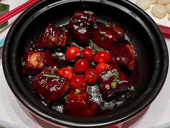 红烧肉加蛋-上海老饭店(北京分店)