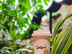 椰子燕麦拿铁-Seesaw Coffee(朝阳大悦城店)