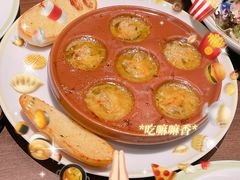 蒜香蜗牛加面包-萨莉亚意式餐厅(杭州滨江天街店)