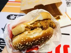 麦辣鸡腿堡-麦当劳(合肥之心城店)