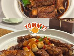 螺蛳椒焖仔排-T館·花园艺术餐厅