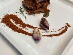 蔬菜汁剪烤羊排-四季民福烤鸭店(故宫店)