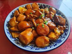 红烧豆腐-北大地皖峰饭馆