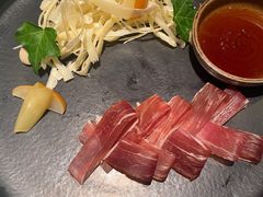 三年金钱火腿配大理手撕乳扇-泓0871臻选云南菜·味庄